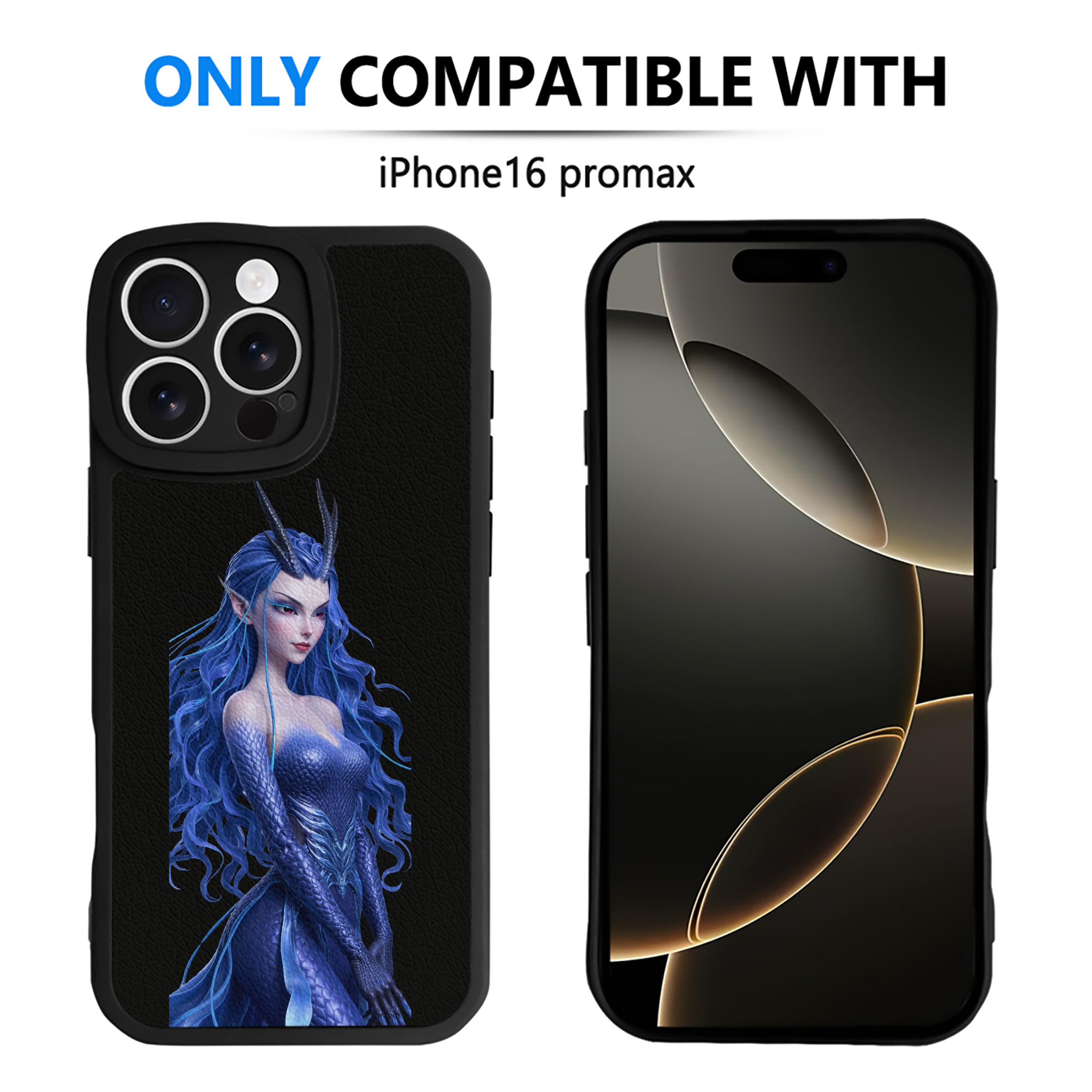 （画像用） Ne Zha 2 ナタ 魔童の大暴れ 【iPhone 16シリーズ対応】シリコンスマホケース（レザー調） 材質：シリコン